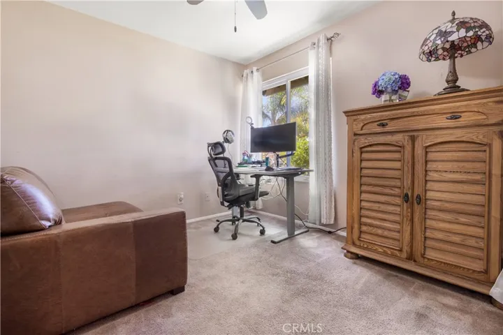 1st Bedroom,right of the front door