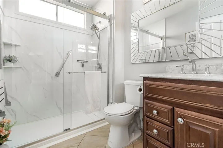 view of the 1st bathroom -recently updated