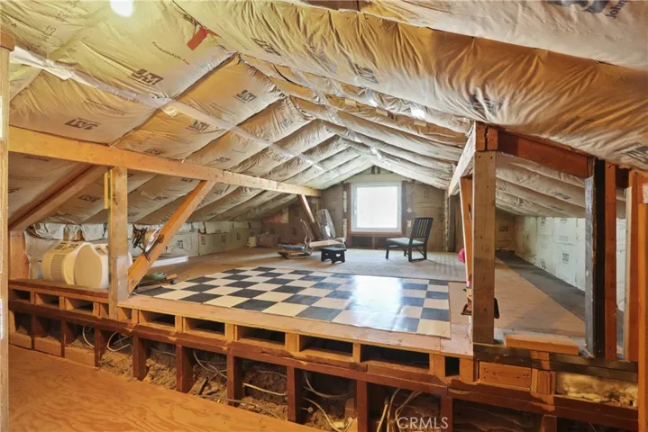 Usable attic space, ideal for play area, storage or retreat!