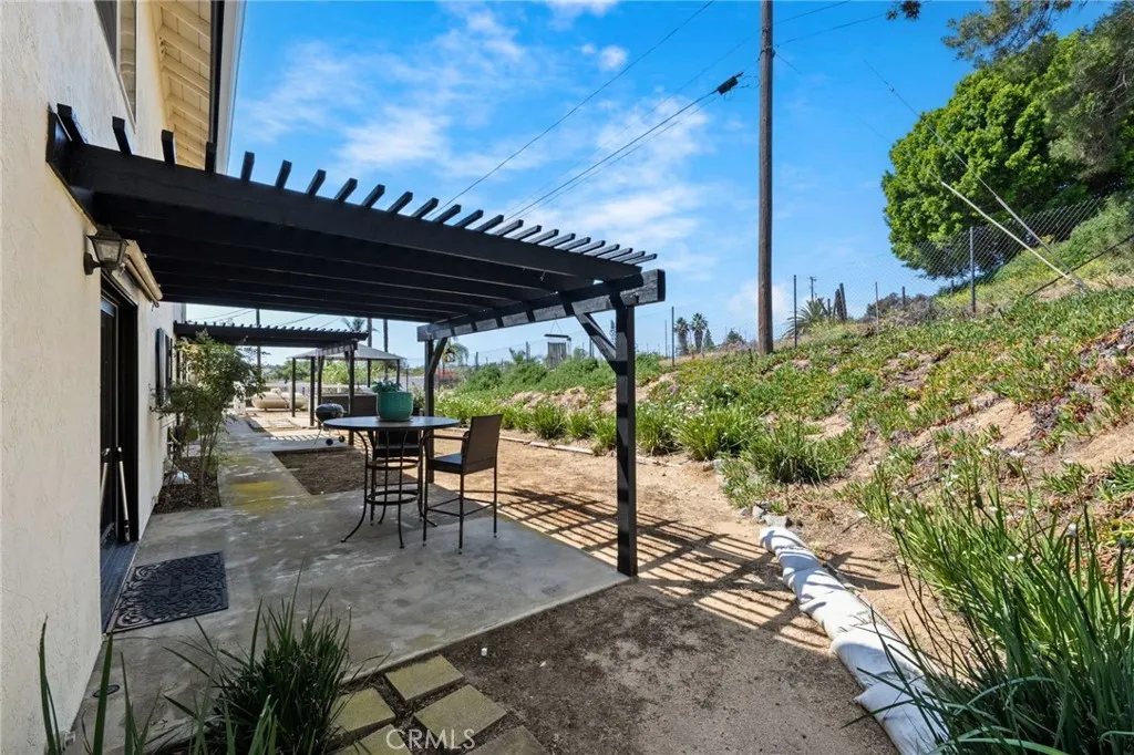 Private Rear Yard with Patio