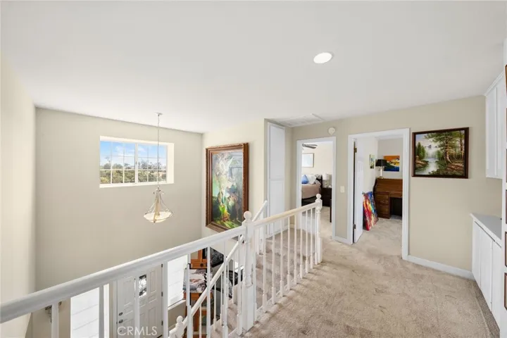 Light & Bright Stairway & Upstairs Hallway