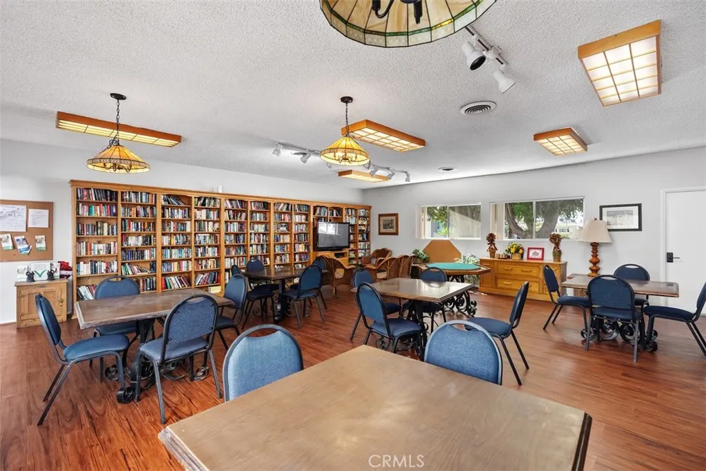 Clubhouse Library and Game Room