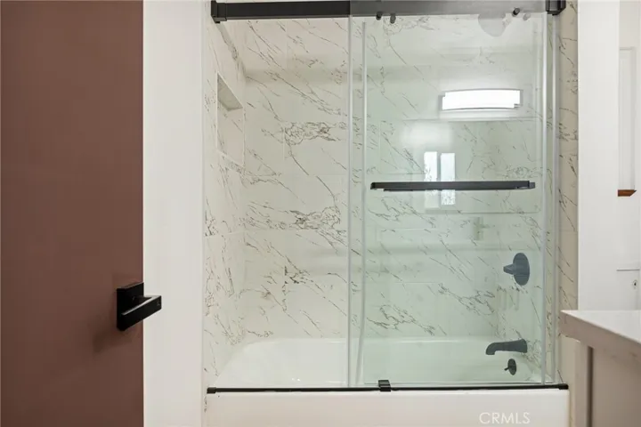 Shared spare full bathroom