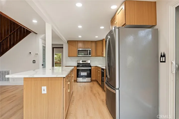 New stainless appliances