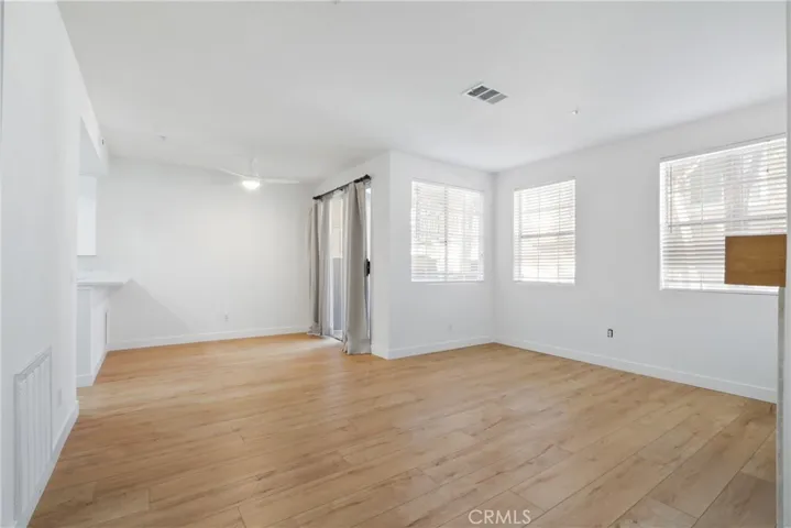 Freshly painted interior