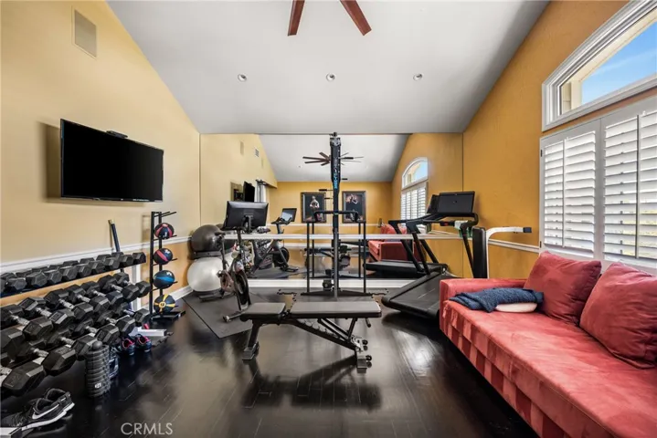 Exercise Room Mirror