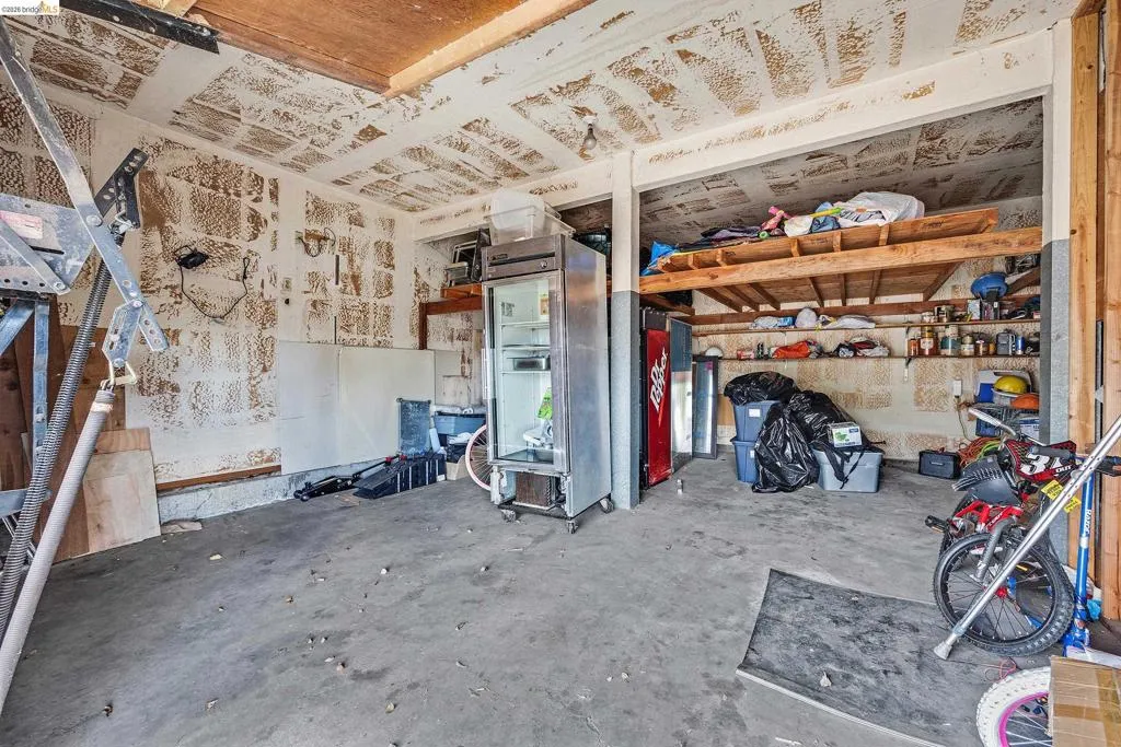 Open Area Garage Space for Each Apartment