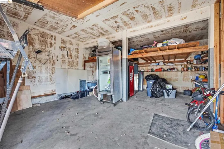 Open Area Garage Space for Each Apartment