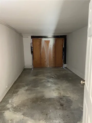 Drywalled garage ideal for use as an exercise room