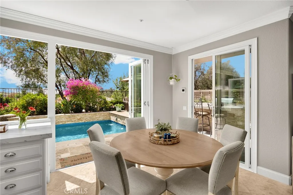 Bi-folding doors out to your resort
