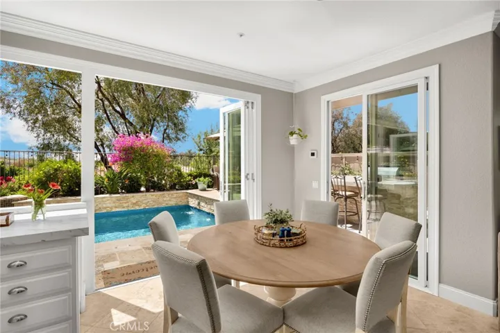 Bi-folding doors out to your resort
