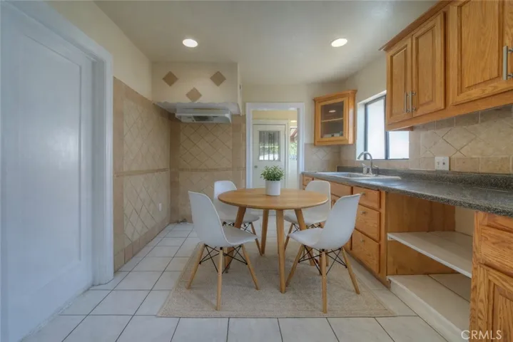 Single Story Front House Kitchen-Virtually Staged