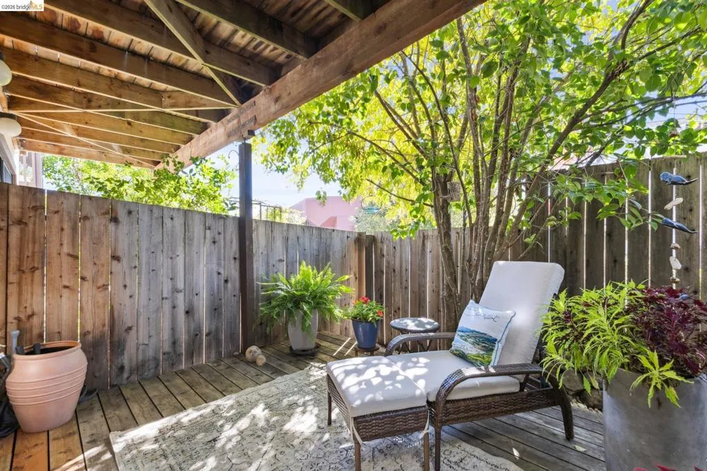 Downstairs - Private Deck