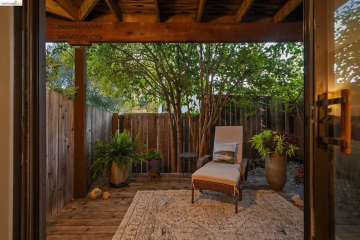 Downstairs - Private Deck