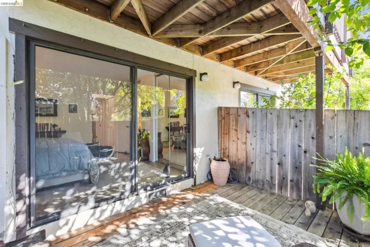 Downstairs - Private Deck
