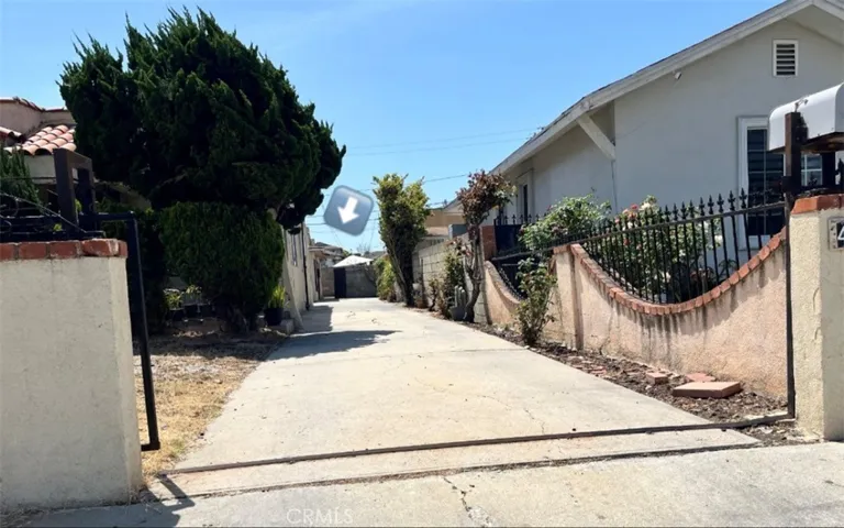 Unit at the end of the driveway