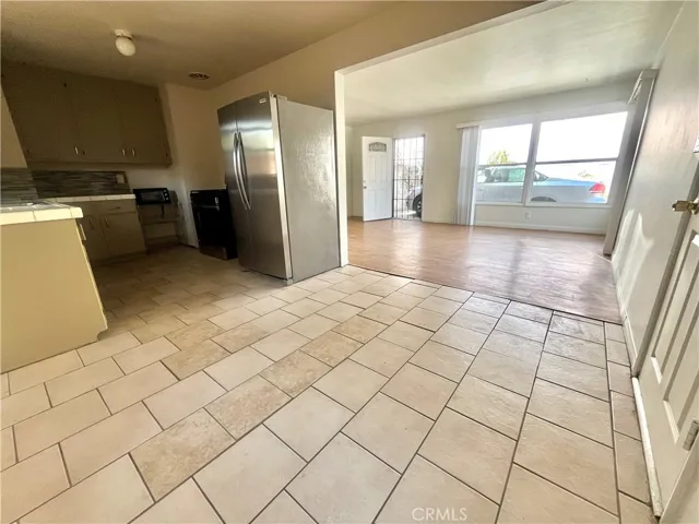 Remodeled kitchen with dining area