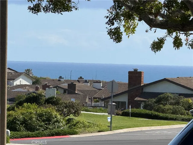 Ocean view from front courtyard and front yard