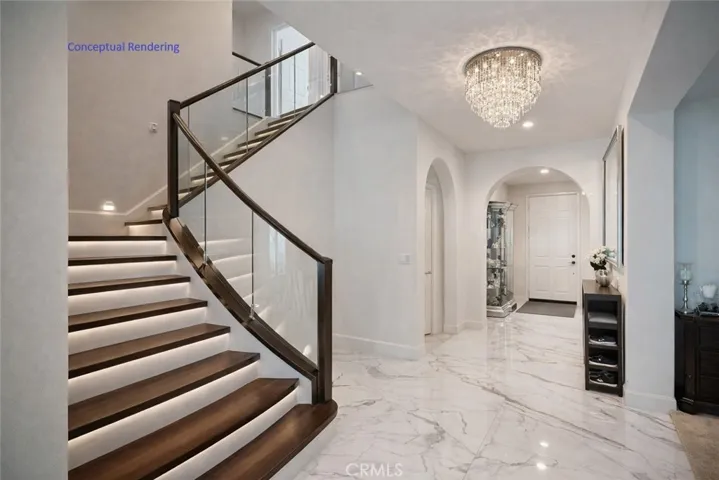 Conceptual rendering of Entrance area