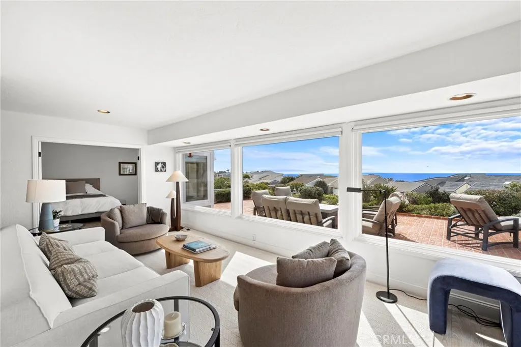 LIving room with Ocean and Catalina views