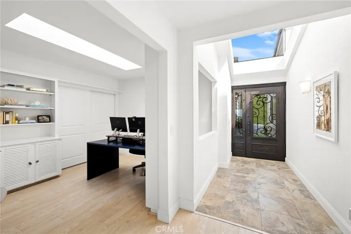 Entry and Den/office