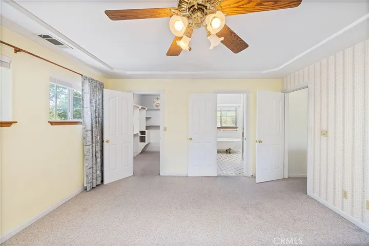 Upstairs primary suite