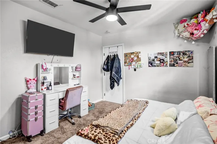 First bedroom- off living room