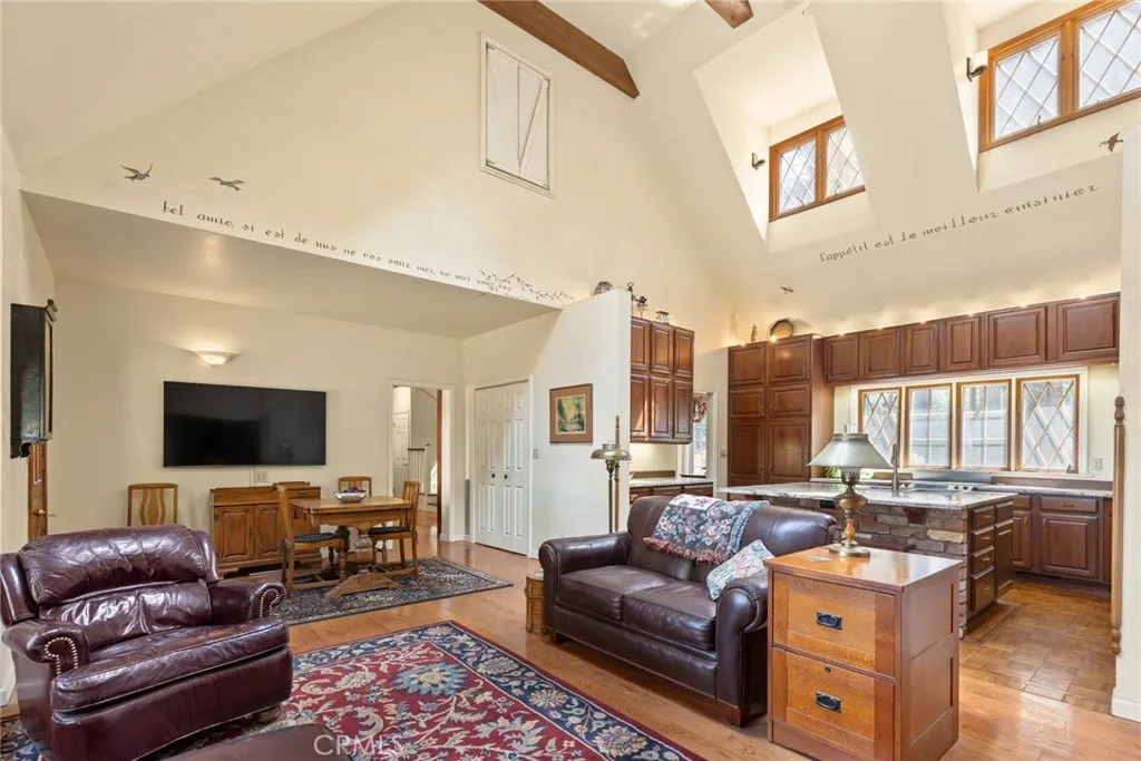 Cozy family room.