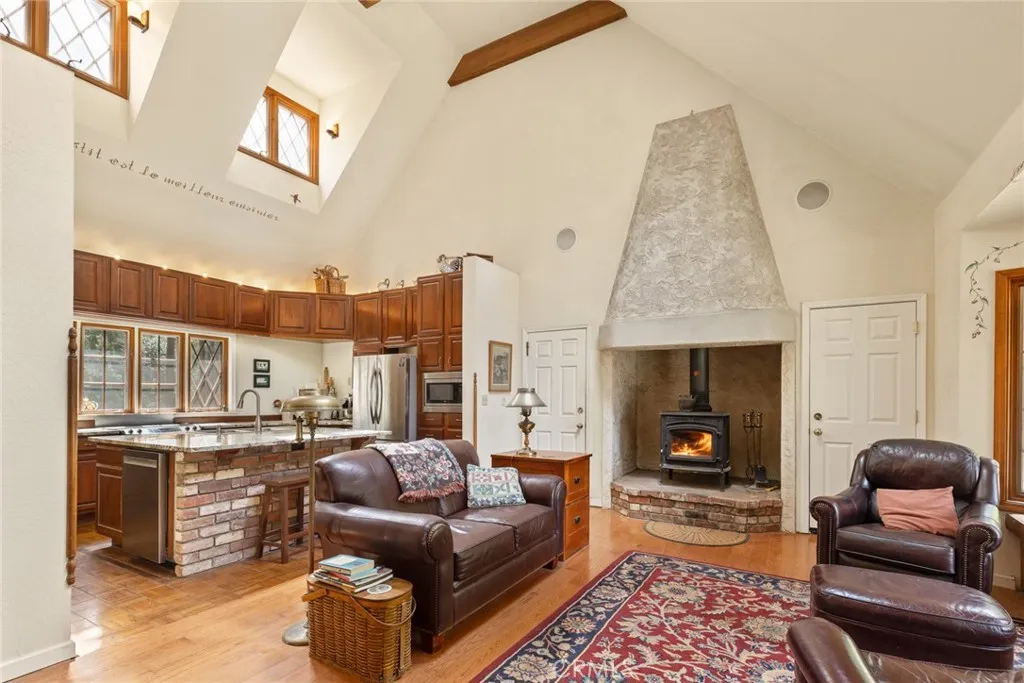 Spacious family room.