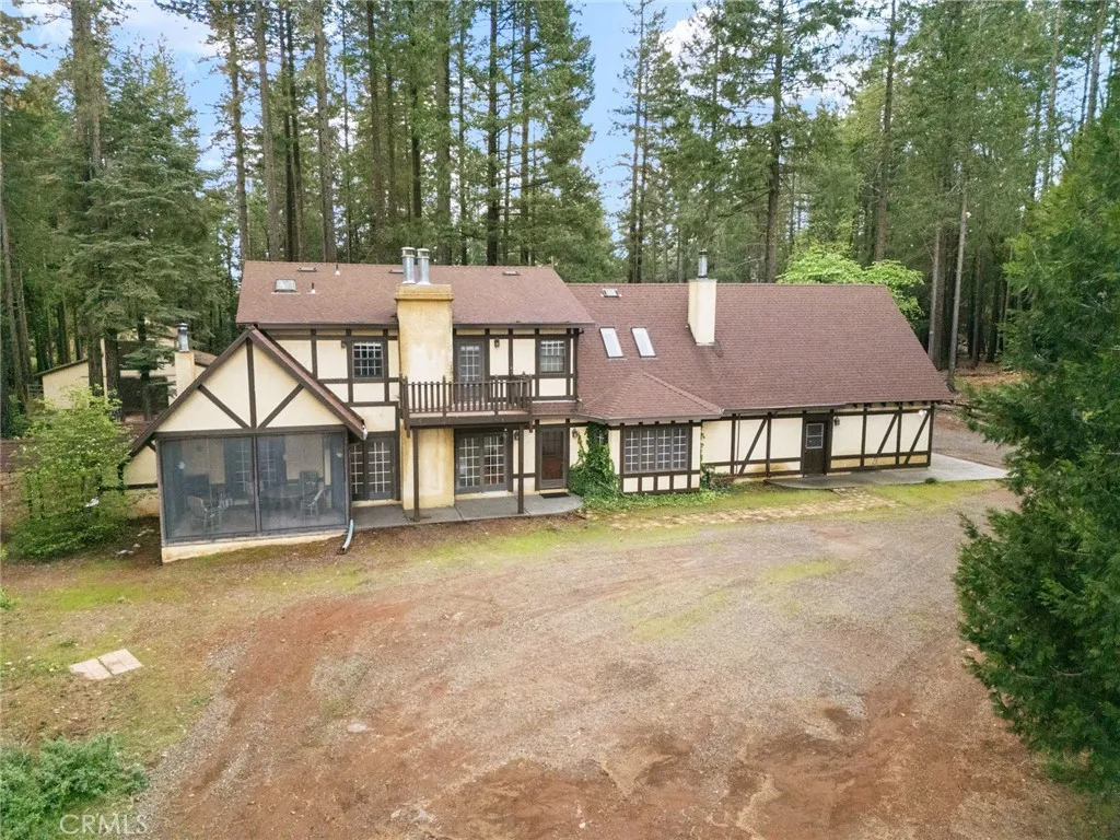 Back side of house