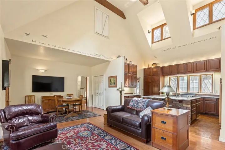 Cozy family room.