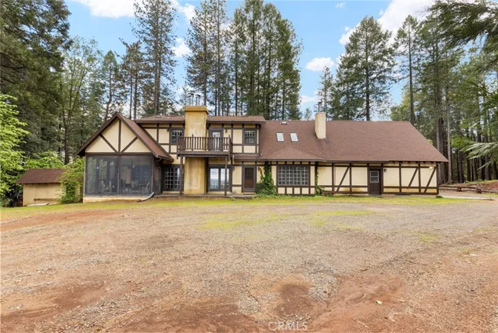 Back side of the house