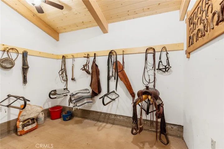 Spacious Tack room