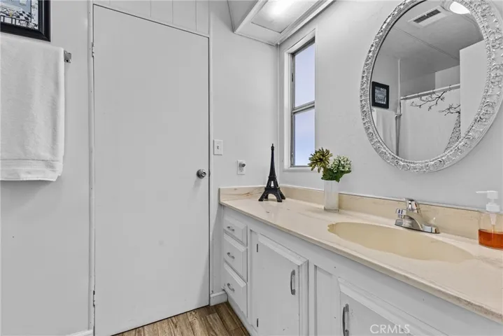 Shared hallway bathroom