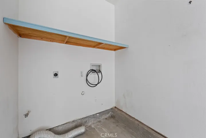Laundry Hookups in Garage