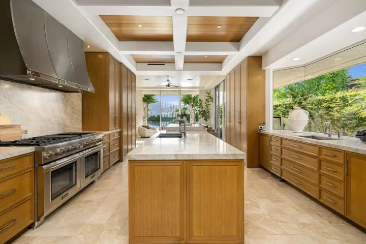 Renovated open kitchen