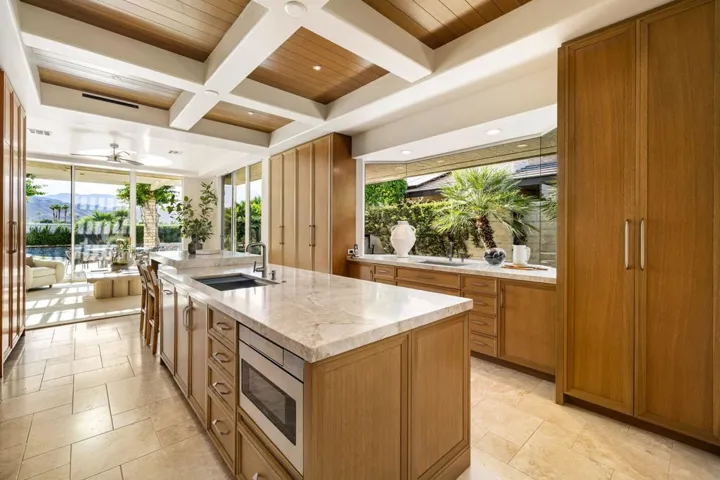 Renovated open kitchen