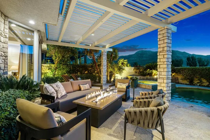 Back patio