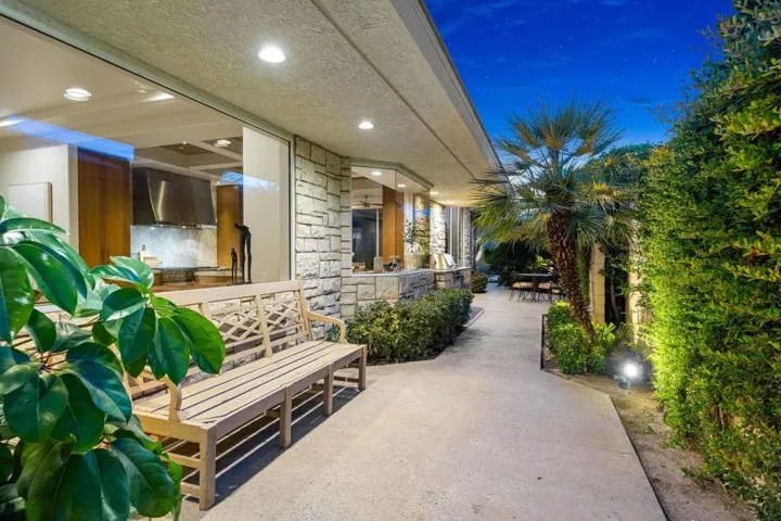 North side yard