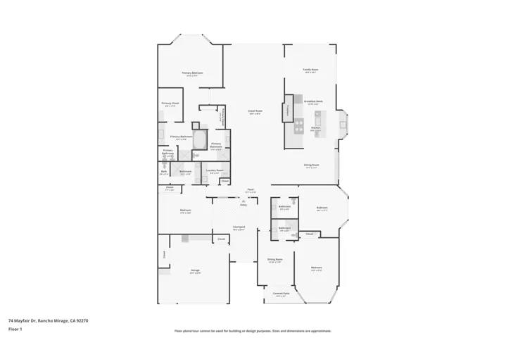 74 Mayfair Drive, Rancho Mirage, California 92270