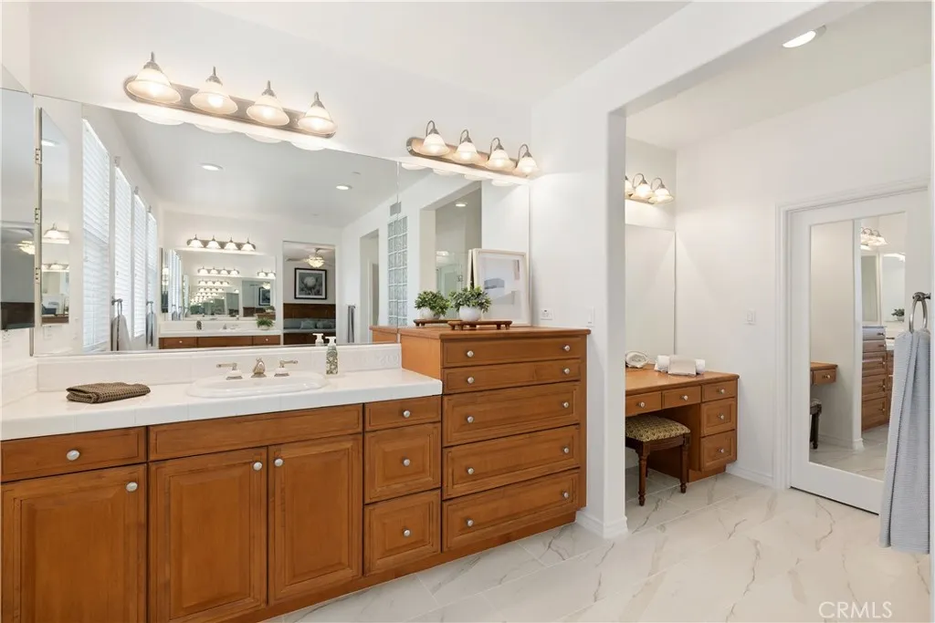 Primary Bathroom with vanity