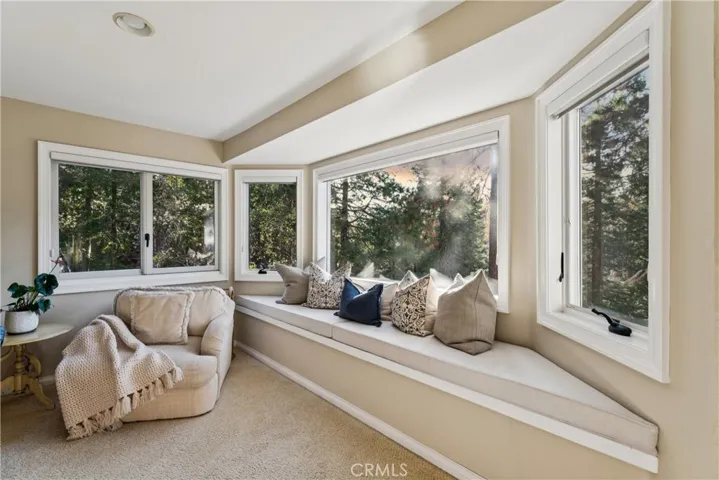 Window seat with spacious storage underneath