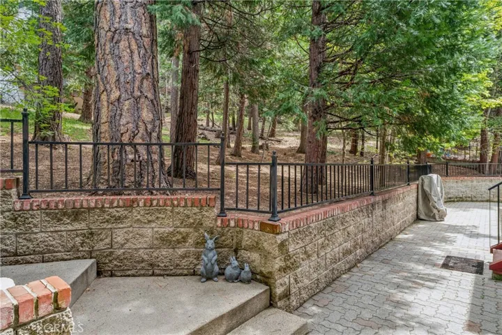 Stairs to the back property