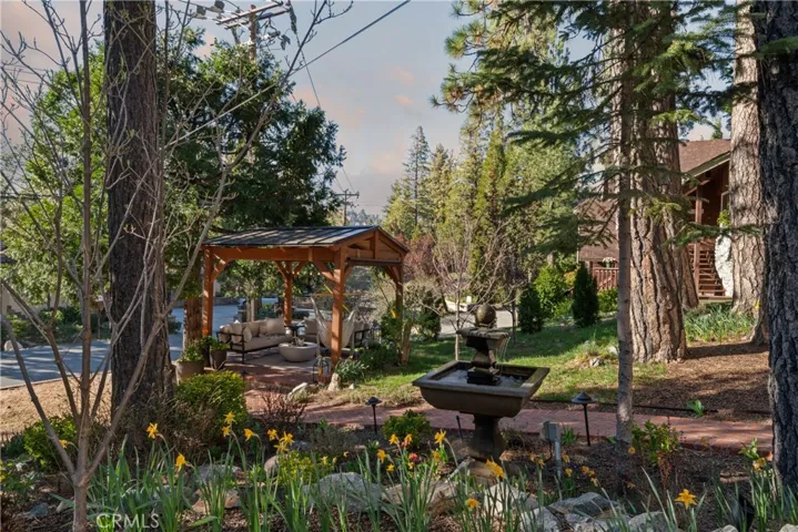 Handcrafted timber pavilion.