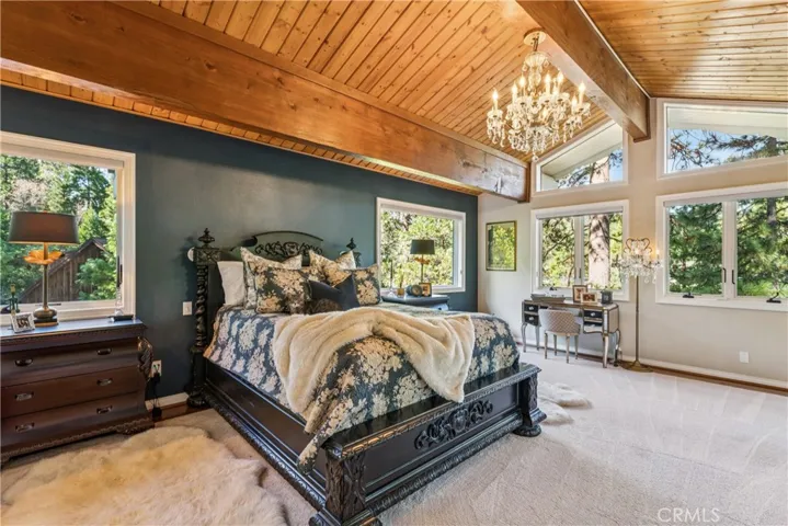 Upper level master bedroom