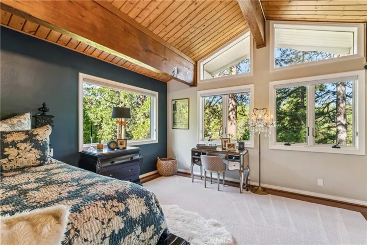Upper level master bedroom