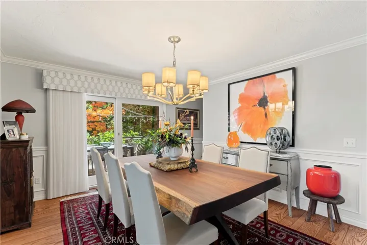 Main level formal dining area