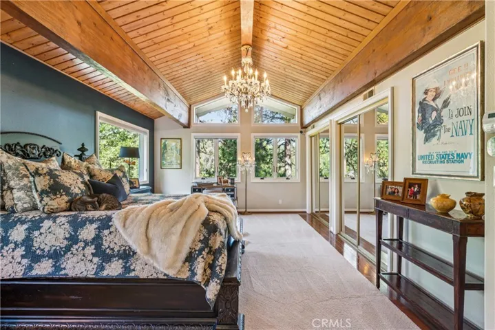 Upper level master bedroom