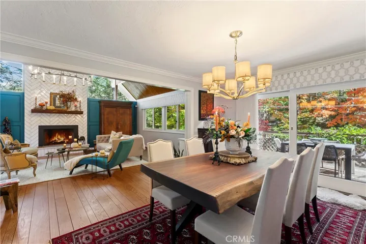 Main level formal dining area
