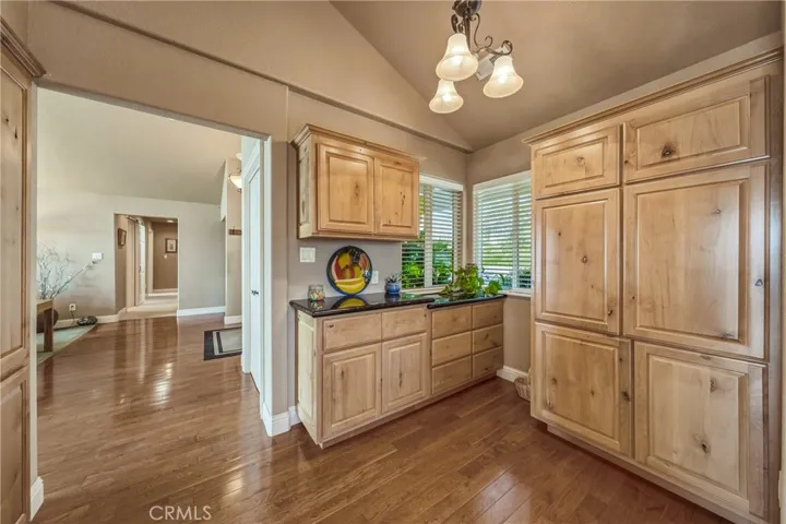 Plenty of cabinet space.